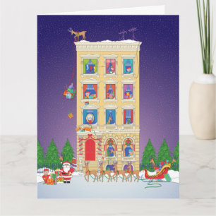 Carte Veille de Noël