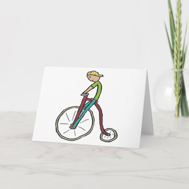 Carte Vélo à cent pour cent (Devant)