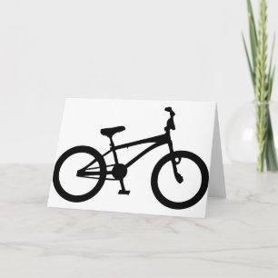 Carte vélo bmx noir
