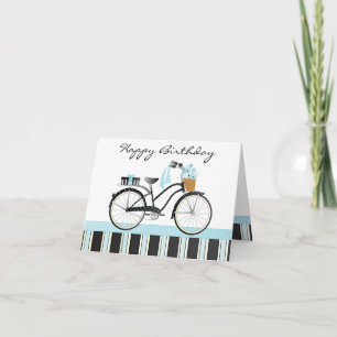 Carte Vélo de point de polka