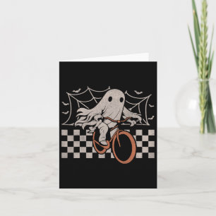 Carte Vélo Fantôme Halloween Costume Ghoul Biker