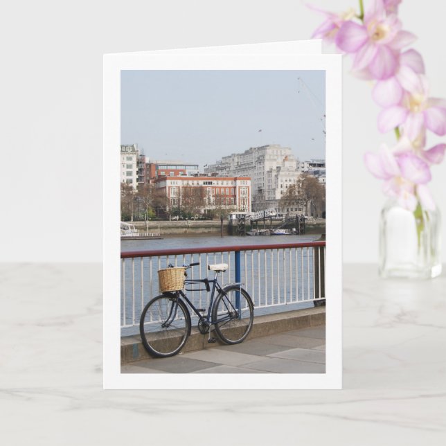 Carte Vélo sur la Tamise, Londres (Orchidée)