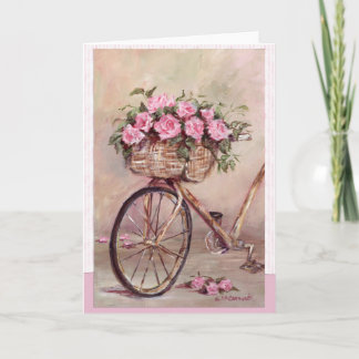 Carte Vélo vintage Rosy