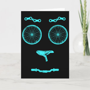 Carte Vélo VTT Cycliste Cadeau Bicyclette