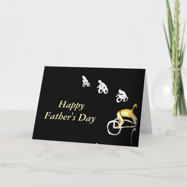 Carte Vélos et cyclistes (Devant)