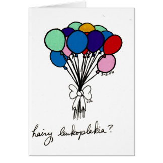 Carte velue de Leukoplakia