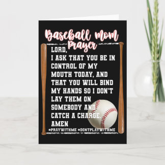 Carte Vendez Maman Prière Jour de Match Softl Chrétien R