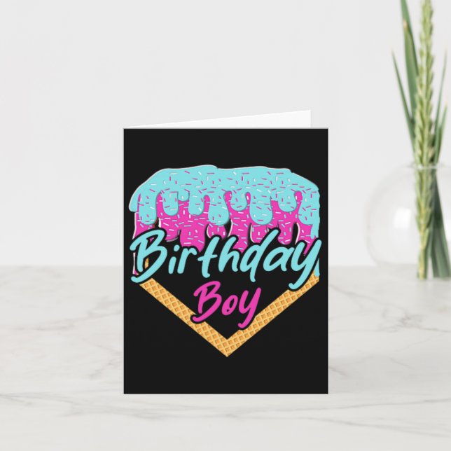 Carte Vendre 5 Ans Crème de glace Driam 5e Anniversaire  (Devant)