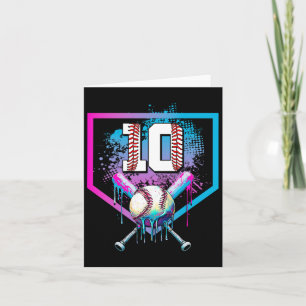 Carte Vendre Drip 10e anniversaire Accueil Plaque Garçon