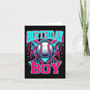 Carte Vendre Drip Birthday Boy Ice Cream Drip Jeunesse V