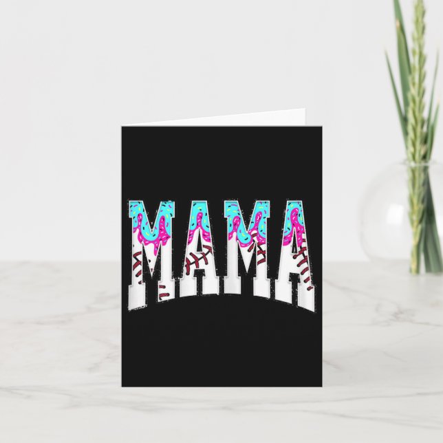 Carte Vendre Mama Coquette Bow Jour Vendre Maman Mère 7 (Devant)