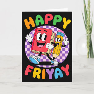 Carte Vendredi Friyay Vendredi Heureux Fri Yay Enseignan