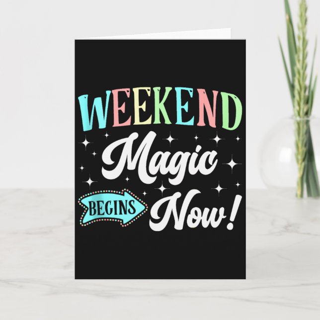Carte Vendredi heureux Fri Yay Professeur École Mème Hau (Devant)