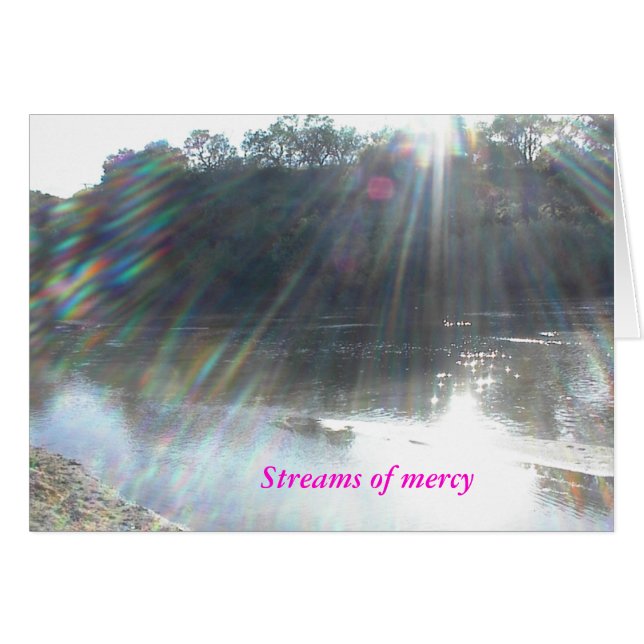 Carte : Venez, vous trouvez chaque bénédiction (Devant horizontal)