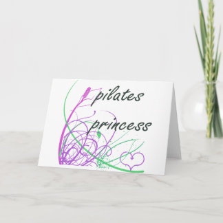 Carte Ventilateur de la méthode Pilates ! Pilates cadeau