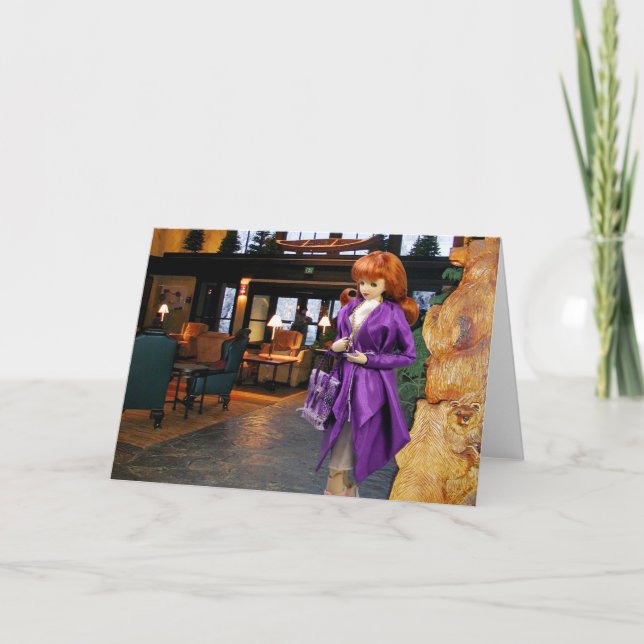 Carte Verdi - loge de Tenaya près de Yosemite (Devant)