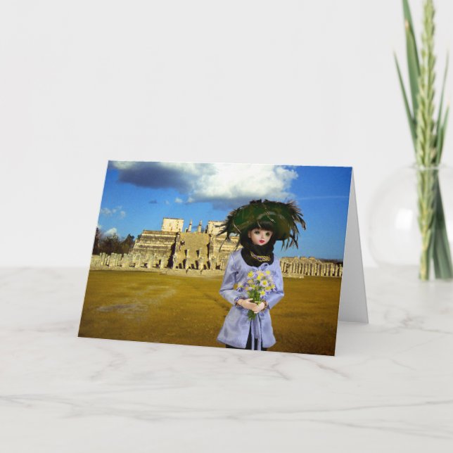 Carte Verdi, Temple des Guerriers, Chichen Itza (Devant)