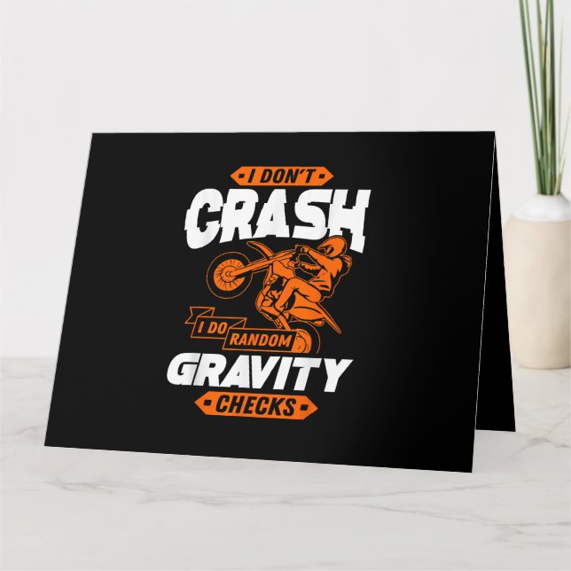 Carte Vérifications aléatoires de gravité - Motocross et (Devant)