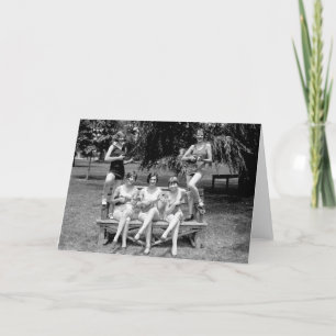 Carte Vérifiez ces ukulélés ! - les années 1920