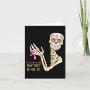 Carte Vérifiez Votre Mine De Sein A Essayé De Me Tuer Su