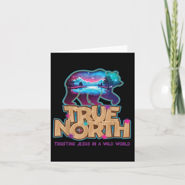 Carte Véritable North Trusting Jesus Vbs 2025 Wild World (Devant)