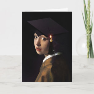 Carte Vermeer Pearl Écouter Graduation Casquette