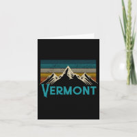 Vermont Montagnes Vintages Randonnée rétro Souveni