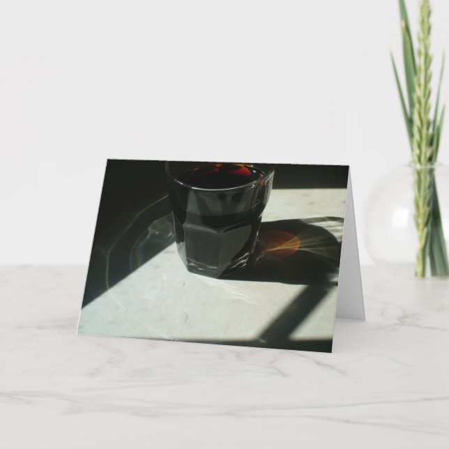 Carte verre 3 de café (Devant)