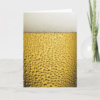 Carte Verre de bière