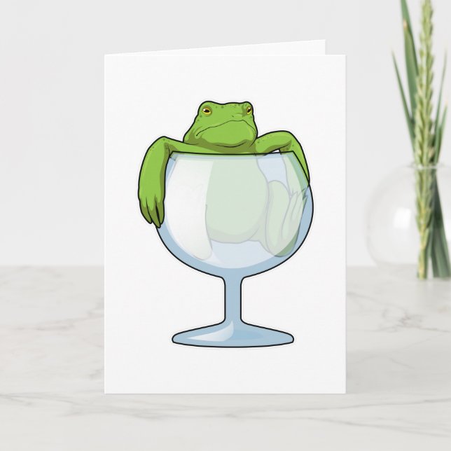 Carte Verre de grenouille (Devant)