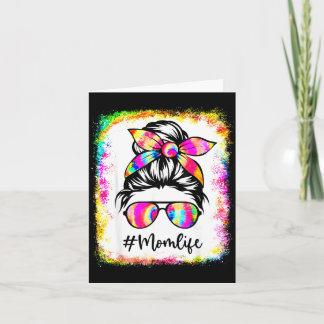 Carte Verre teinté bun décoiffé vie de maman décolorée