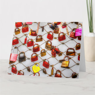 Carte Verrouillé Dans L'Amour