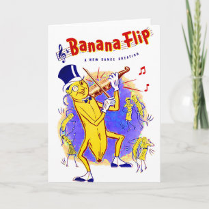 Carte vers 1950 Banana Feuillet de musique couverture