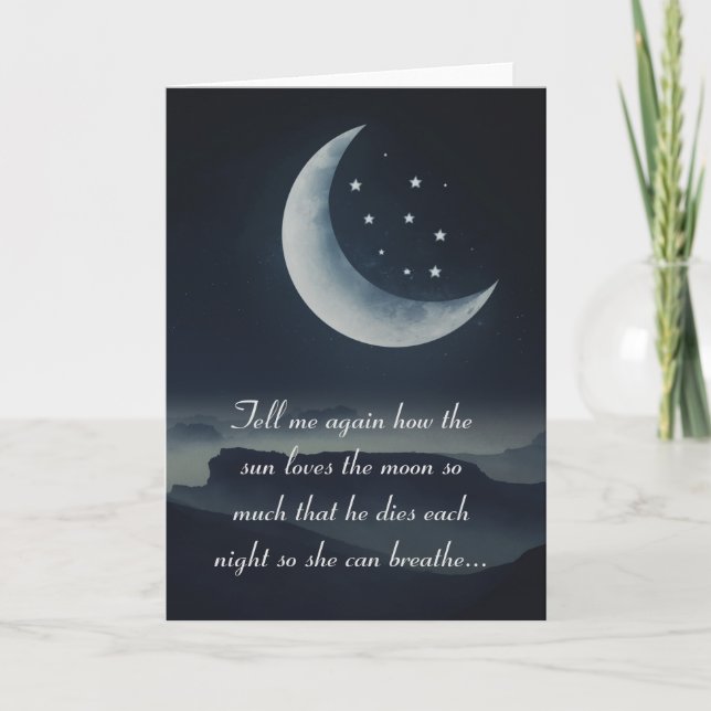 Carte Verse soleil et lune (Devant)