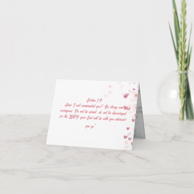 Carte Verset biblique (Devant)