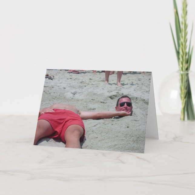 Carte verte de Beach Head Funny (Devant)