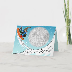 Carte verte de l'hiver