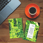 Carte verte PCB, circuit imprimé de pièces électro<br><div class="desc">Photo détaillée d'un tableau pcb,  parfait pour les passionnés d'électronique. Couleur principale du circuit imprimé : vert...  OEuf de Pâques : une jolie petite forme de coeur dans le circuit.</div>