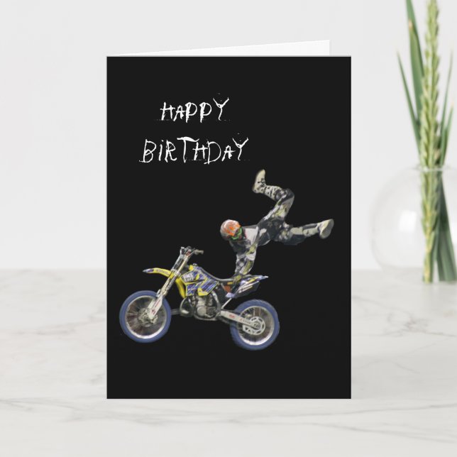 Carte verticale aérienne du motocross #2 (Devant)