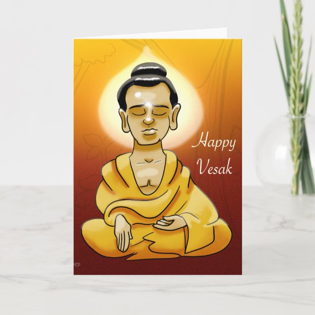 Carte Vesak (Devant)