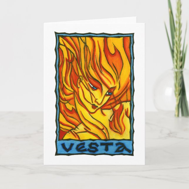 Carte Vesta Greeting Card (Devant)