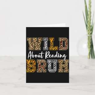Carte Vêtements à motifs animaux pour garçons fous de le