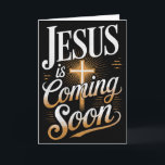 Carte Vêtements Chrétiens Jésus Arrivée Bientôt Premium<br><div class="desc">Vêtements Chrétiens Jésus Arrivée Bientôt Tri-mélange Premium Gras</div>