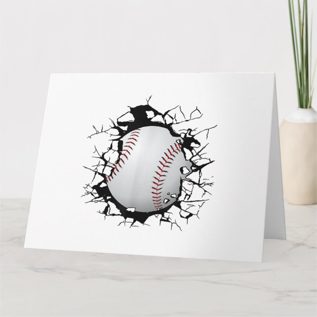 Carte Vêtements de baseball - Baseball (Devant)