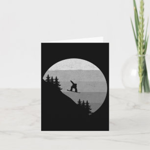 Carte Vêtements de snowboard - Snowboard Snowboarder Sno