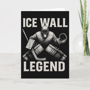 Carte Vêtements de sport de gardien de hockey – Ice Wall