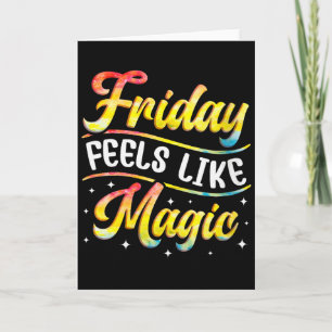Carte Vêtements pour femmes Joyeux vendredi Ven Prof Yay