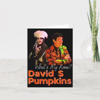 Carte Vêtements pour hommes David S Pumpkins squelette s
