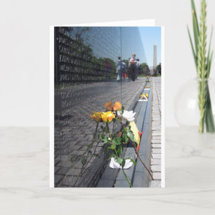 Carte vétérans du Vietnam commémoratifs