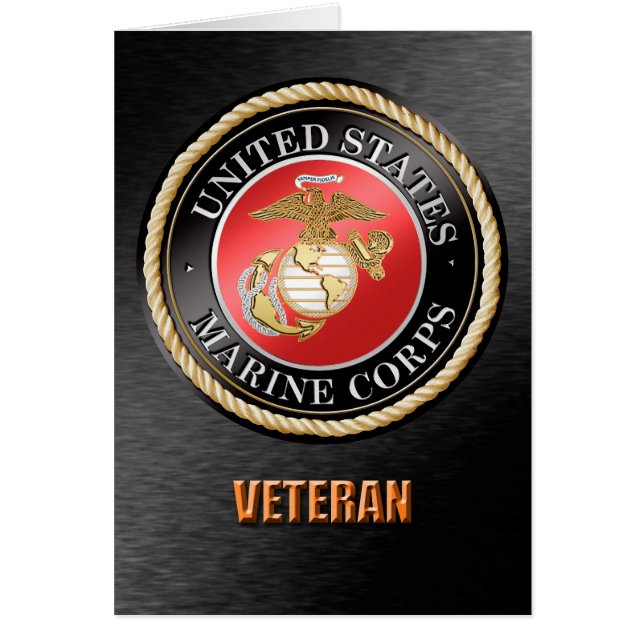 Carte Vétérinaire du Marine Corps américain (Devant)
